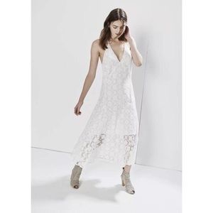 REBECCA MINKOFF Falcon White Lace Dress SZ 2
